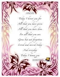 To celebrate your mom, check out our collection of quotes about mothers. For Mothers Day Quotes On Mother Who Passed Away Quotesgram