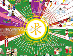 Year c 2021/2022 — easter this church year calendar, propers and daily lectionary uses the revised common lectionary as it appears in evangelical lutheran worship (2006). Happy Saints Happy Saints Liturgical Calendar Now Available In Large Size Prints Up To 50x40
