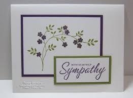 I've got ideas for some beautiful cards complete with a video tutorial. Penny S Creative Corner Sympathy Cards Handmade Condolence Card Stampin Up Sympathy Cards