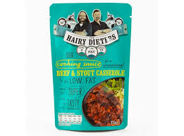 The hairy bikers are dave myers and simon king. The Hairy Dieters Low Fat Beef And Stout Casserole Cook In Sauce British Shop Abroad