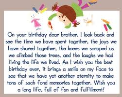 May your paths be straightened by the hand of the lord. Happy Birthday Letters For Big Brother