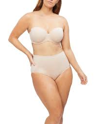 Nancy Ganz Body Define Strapless Contour Bra Brown Myer
