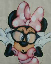 minnie with glasses cute i need to get back into drawing minnie mouse drawing mickey mouse art minnie mouse pictures
