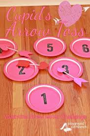 Valentine S Day Game Cupid S Arrow Toss Valentine S Day Party Games Valentines School Valentines For Kids