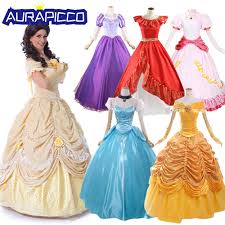 Autres déguisements de princesses disney. Costume Princesse Cosplay Pour Femmes Adultes Robe De Bal De Luxe Tenue D Halloween De Carnaval Serie Contes De Fees Taille A Personnaliser Aliexpress