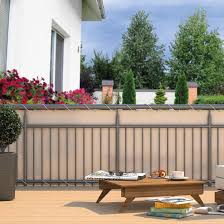 Balkon sichtschutz 10,00 x 0,90 meter1x balkon sichtschutz luftdurchlässig (atmungsaktiv) geeignet für balkone, gartenanlagen, camping und freizeitfarbe: Hecht Balkon Sichtschutz Polyester Creme Garten Und Freizeit