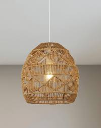 We understand that your wedding invitation is one of the most significant keepsakes of your lifetime. Ria Brown Rattan Pendant J D Williams