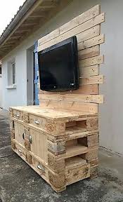 Wooden Pallets Made Tv Console Wood Pallet Furniture Palette Furniture Pallet Projects Decor Wood Pallet Furniture