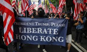 Hong Kong: violence follows calls for Trump to 'liberate ...