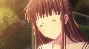 Tohru Smiling In 2020 Fruits Basket Manga Fruit Basket Fruits Basket