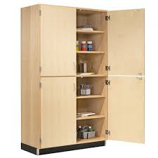 Tall Storage Cabinet With Four Solid Doors 36 W X 84 H X 22 D Schoolsin Tall Cabinet Storage Solid Doors Storage