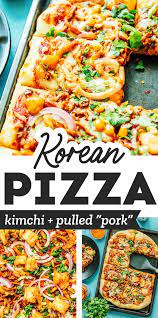 Vegetarian Korean Pizza With Pulled Pork Kimchi Mayo Recipe In 2021 Vegetarian Pizza Recipe Vegetarian Recipes Dinner Veggie Pizza Recipe