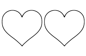 free pattern for heart template printable valentine s day a crafty life