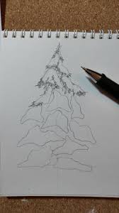 Vanessa Dippel Eine Tanne Im Schnee Zeichnen