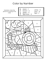 Polar express printable and unit study resources. Polar Express Color By Number Gift Of Curiosity