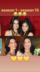 She is also the half sister of kim kardashian. Kendall Jenner And Sister Kylie Practice Pouting Selfies As They Share Throwback To First Season Of Keeping Up With The Kardashians London Evening Standard Evening Standard