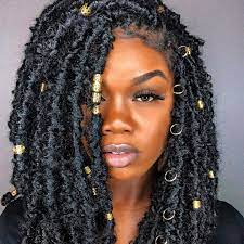 Box braids also protect your natural hair and offer the benefits of low maintenance. Buy Niseyo Gold Hair Accessories 200 Pieces Loc Jewelry For Box Braids Dreadlocks Butterfly Locs Online In Indonesia B095hp134q