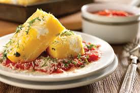 Baked Polenta With Tomato Sauce And Ricotta Recipe Epicurious Com