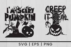 Download Halloween Scary Pumpkin Silhouette Graphic By Damasyp Creative Fabrica Yellowimages Mockups
