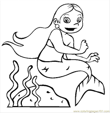 Hi kids welcome to sysy coloring tv where you learn how to color all kinds of coloring pages, fun coloring activity for kids toddlers and children. Mermaid2 Coloring Page For Kids Free The Little Mermaid Printable Coloring Pages Online For Kids Coloringpages101 Com Coloring Pages For Kids