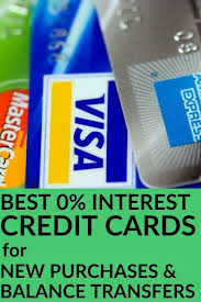 With no interest for up to 21 months, these 0% cards can take the stress out of the budget. Best 0 Apr Credit Cards No Interest On New Purchases Balance Transfers Balance Transfer Credit Cards Best Credit Card Offers Zero Interest Credit Cards