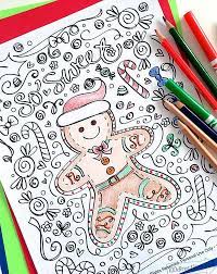 Incredible christmas gingerbread houseloring pages picture inspirations uncategorized. Gingerbread Man Coloring Page 100 Directions