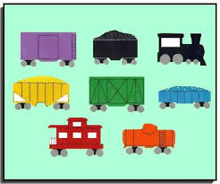 Freight Train Storytelling Felt Set Freight Train Donald Crews Freight Train Book Flannel Board Stories