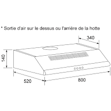 Hottes Casquettes Hotte Casquette 80 Cm 209 Ppi Ht Ahc840ix Airlux