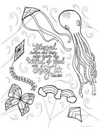 Permission granted to reproduce this page for class use. Kites Bible Verse Coloring Page By Draw Me Nearer Tpt