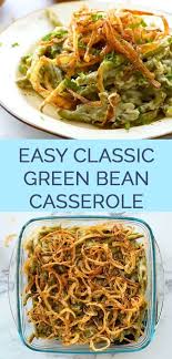 The Best Classic Green Bean Casserole The Wholesome Dish Recipe Green Bean Casserole Green Beans Greenbean Casserole Recipe