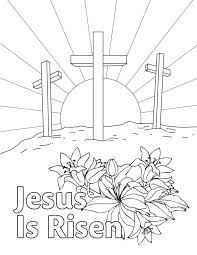 There are tons of great resources for free printable color pages online. Religious Easter Sketches Ready To Be Colored Whitesbelfast Com