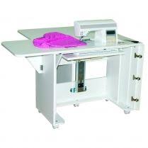 5260 80 Al All White Sewing Cabinet Tall Airlift Sewing Cabinet Sewing Furniture Bifold Doors