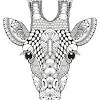 We've got you free printable giraffe coloring pages. 1