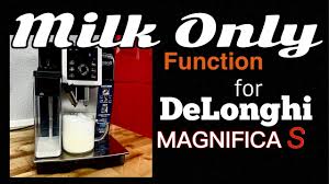Maybe you would like to learn more about one of these? How To Make Milk Only With The Delonghi Magnifica S Youtube