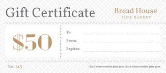 12 free printables for summer! Gift Certificate Design Template Free
