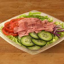 Subway Cold Cut Combo Salad Nutrition Facts