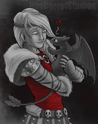 Astrid Babysit Color By Brittanymichel This Is Completely Adorable I Love The Idea Of Astrid Babysitting Baby Dragon Art How To Train Your Dragon Art Prints