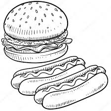 Parents may receive compensation when you click through and purchase from links contained on this website. Eat Hot Dog Coloring Page Garfield Sketch Coloring Page Dog Coloring Page Hot Dog Drawing Hot Dogs