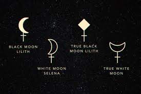 Her symbol consists of a crescent and a cross, representing both mind and matter. Astrological Symbols That Will Help You Learn More About The Universe And About Yourself Astrological Symbols Lilith Astrology Moon Symbols