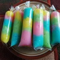 Resep Rainbow Ice Es Lilin Pelangi Oleh Ny Herry Resep Lilin Resep Makanan Manis