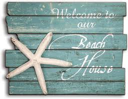 Check spelling or type a new query. Welcome To Our Beach House Starfish Wood Sign Iwntbhmw 38 00 Beach Cottage Style Beach House Decor Beach Decor