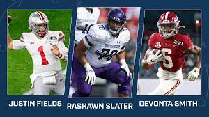 View traded picks in all seven rounds and a live updating mock draft after each game. 2021 Nfl Mock Draft 3 0 49ers Pick Justin Fields Tackles Go No 4 And 5 Sports Illustrated