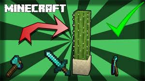 Cactus is known for its use in making cactus green, which is a colored dye that can aid in making cyan wool, lime green wool, and green wool. Minecraft Fastest Way To Harvest Farm Cactus 1 15 1 Youtube