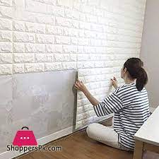 Buy Pvc 3d Foam Brick Wall Panel 77 X 70 Cm 1 Pcs At Best Price In Pakistan 3d Wall Panels Brick Wall Paneling Brick Wallpaper Bedroom