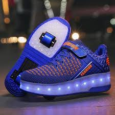 Led Luminous Spiderman Kids Shoes For Boys Girls Light Children Luminous Baby Sneakers Mesh Sport Boy Girl Led Light Shoes Kid Shoes Sneakers With Wheels Roller Skate Shoes