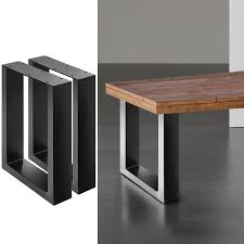 Metal table legs tube legs set of 4 raw steel bench legs free shipping sink legs counter legs frame support bed frame legs. 2x Coffee Dining Table Legs Steel Industrial Vintage Bench Metal Box Shape 400mm Buy Building Materials 1136915