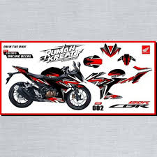 Merk motor yang banyak ditemui di indonesia diantaranya ada motor vario, motor mio, motor nmax, motor tiger, motor cbr, dan masih banyak lagi. Decal Sticker Striping Variasi Fullbody Honda Cbr 150 R Facelift 2017 2019 3 Shopee Indonesia