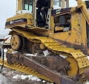 Fitting New Track Shoes On Caterpillar D6R Bulldozer On A Snowy Day -  Labrianidis Mining - 4k