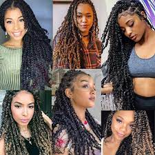 Passion Twist Hair 18 Inch Water Wave Hair For Passion Twist Crochet Braids Crochet Hair Extension Twist Hairstyles Braided Hairstyles Crochet Hair Extensions