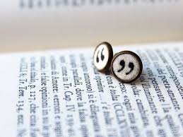Quote Earrings Bibliophilic Book Worm Adorable Hannah Mestel Mestel Mestel Mestel Overton Book Jewelry Book Lovers Gifts Amazing Jewelry